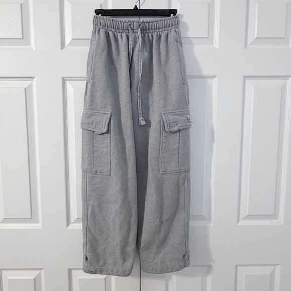 Pro Club Other - Pro Club Heavy Weight Gray Cargo Sweatpants Small
